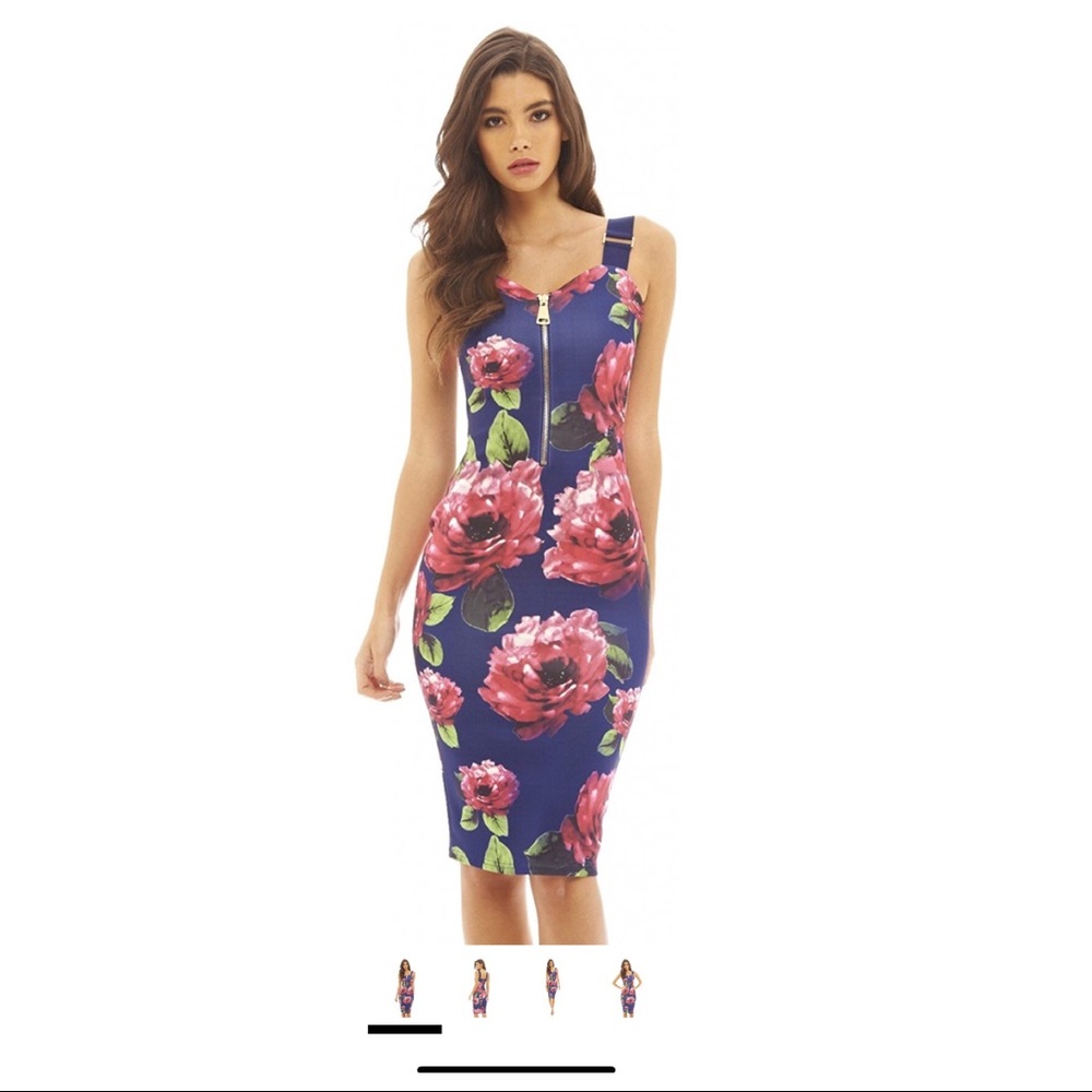 AX Paris Floral Bodycon Dress